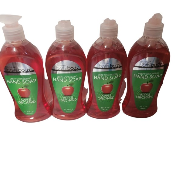 DEEP MOISTURIZING HAND SOAP 13.5 FL OZ X 4 Apple Orchard - Picture 4 of 6